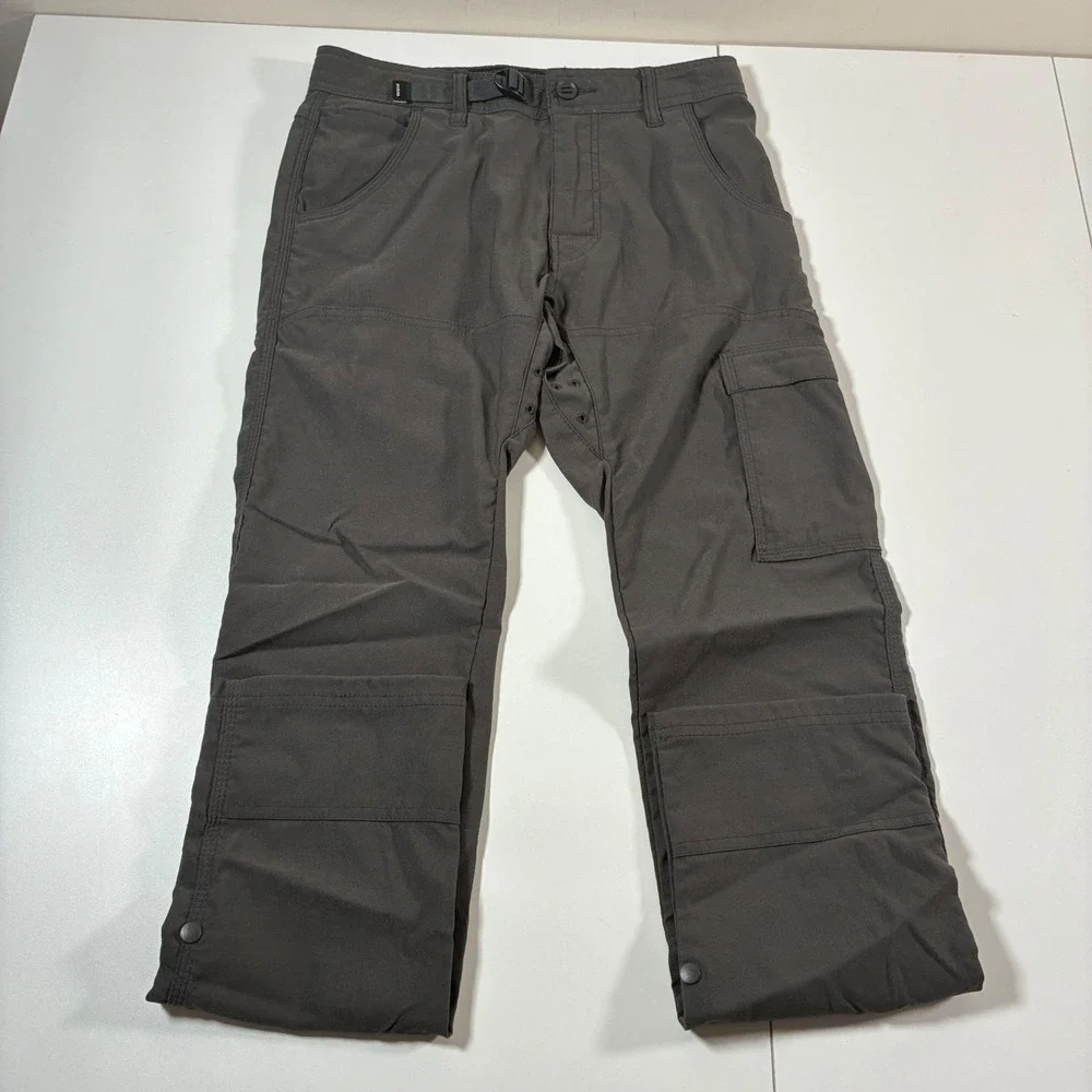 LOT OF 4 Prana Pants 28x32 Gray Blue Slim Fit Hiking Zion Performance Stretch - Picture 4 of 16